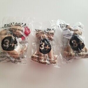Vintage Taco Bell - TALKING CHIHUAHUA - Lot of 3 - Stuffed Plush - Sealed
